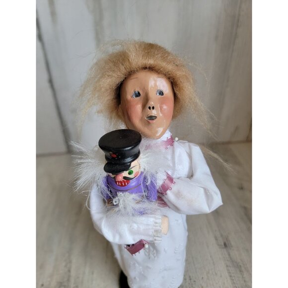Byers Choice Nutcracker doll young girl Victorian Caroler Xmas figure vintage - Picture 4 of 12